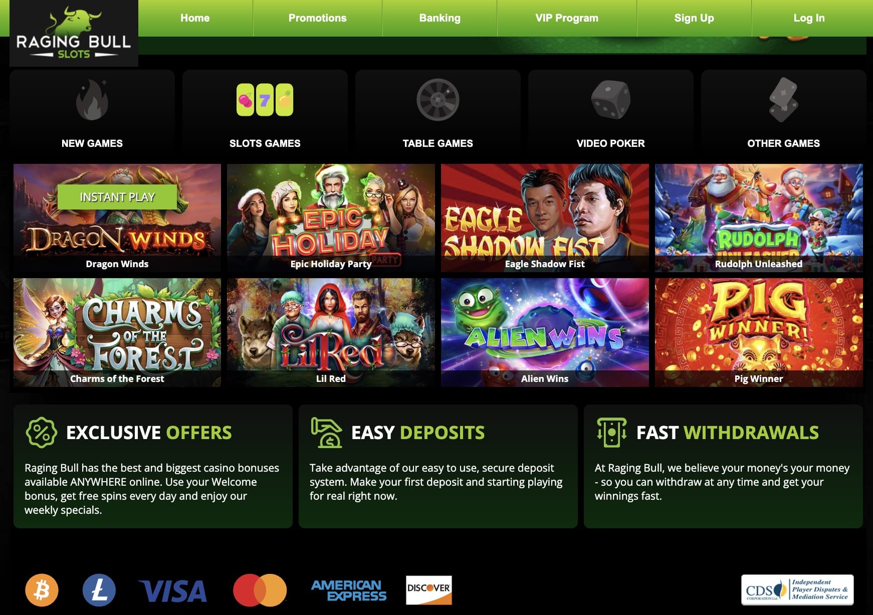 Raging Bull Slots bij NV Casino